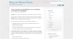 Desktop Screenshot of manelperez.com